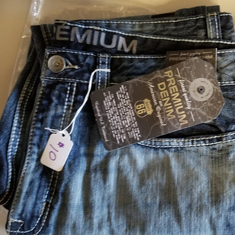 Route 66 Premium Denim Men's Jeans 36 x 30